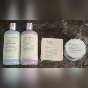 Fuzzy Duck Bath Set By Cotswold Spa